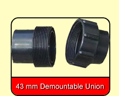 43mm Demountable Union