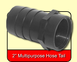 2" Multipurpose Hose Tail