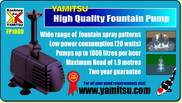 Submersible Fountain Pumps - High Quality Fountain Pump