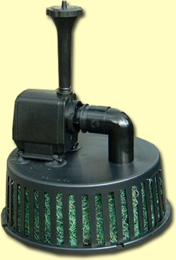 Submersible Fountain Pumps - KPF2400 with optional Kockney Koi pre-filter